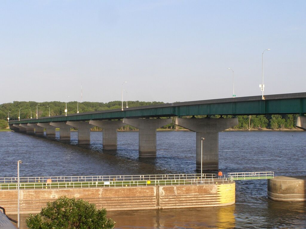 USA - Keokuk-Hamilton (Iowa-Illinois) - Keokuk-Hamilton Bridge