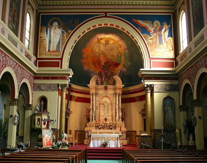 Mozaiki Jana Henryka Rosena w bazylice katedralnej pw. św. Ludwika w Saint Louis