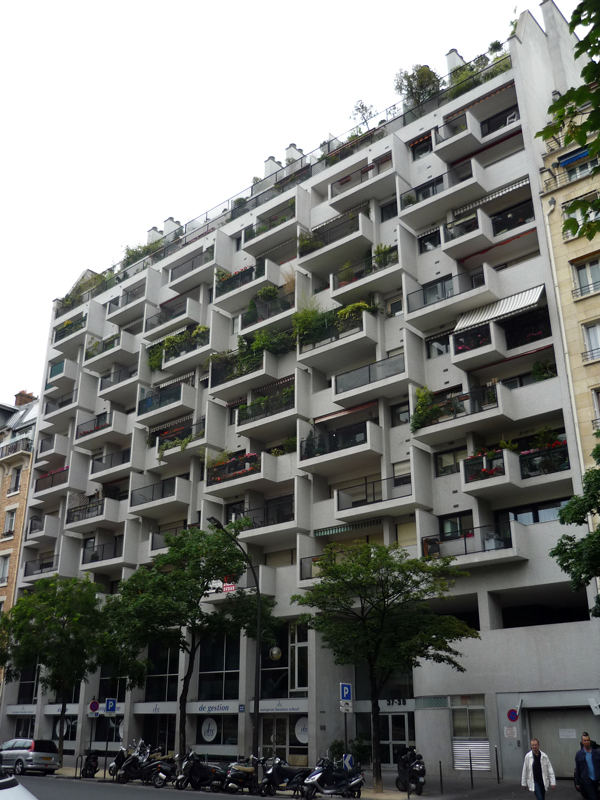 Projekt Jeana Ginsberga - 37-39 boulevard Murat / 2 rue de Civry, 16. dzielnica, Paryż