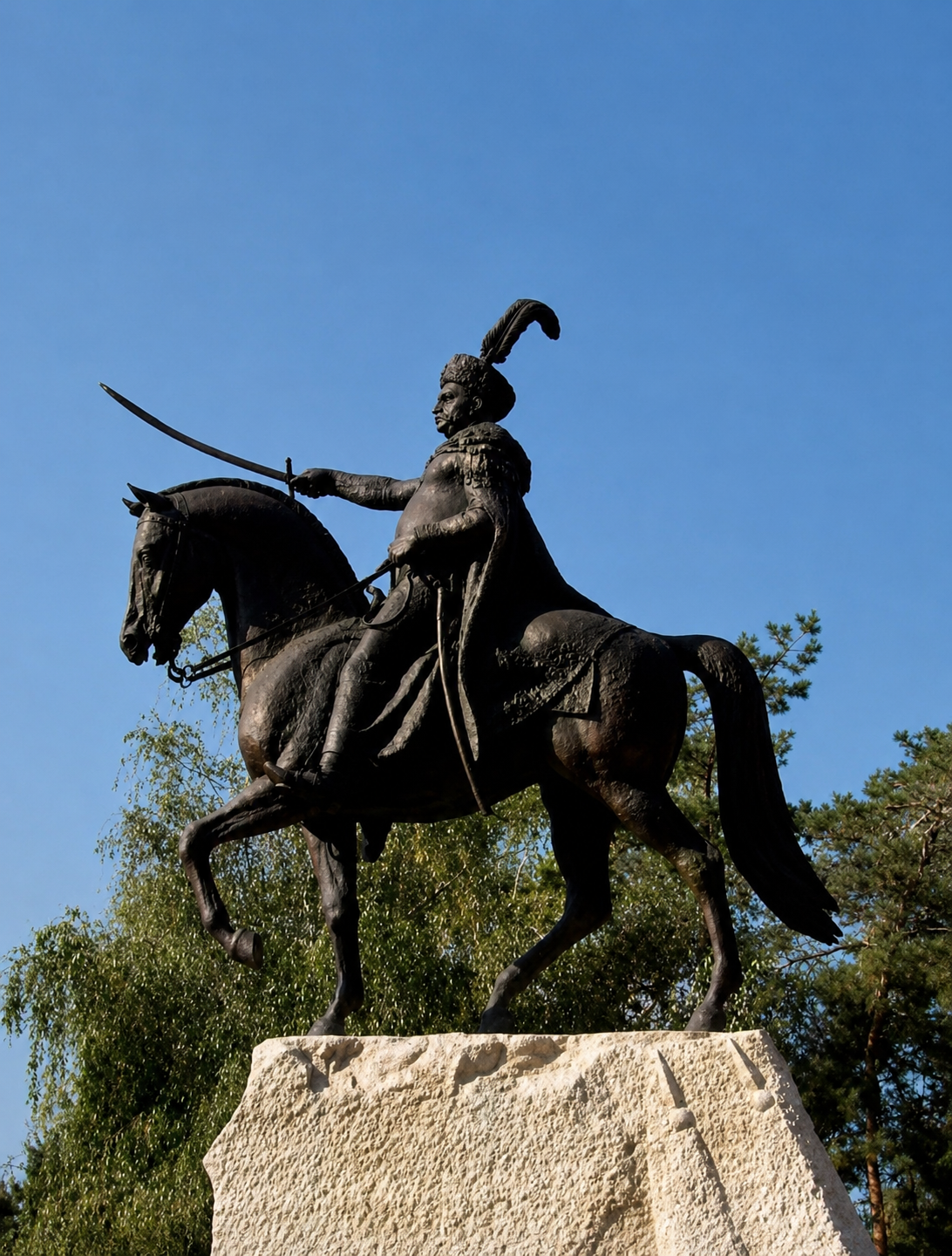 Štúrovo - pomnik Jana III Sobieskiego