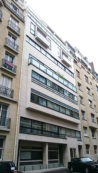 Projekt Jeana Ginsberga - 5 avenue Vion-Whitcomb, 16. dzielnica, Paryż
