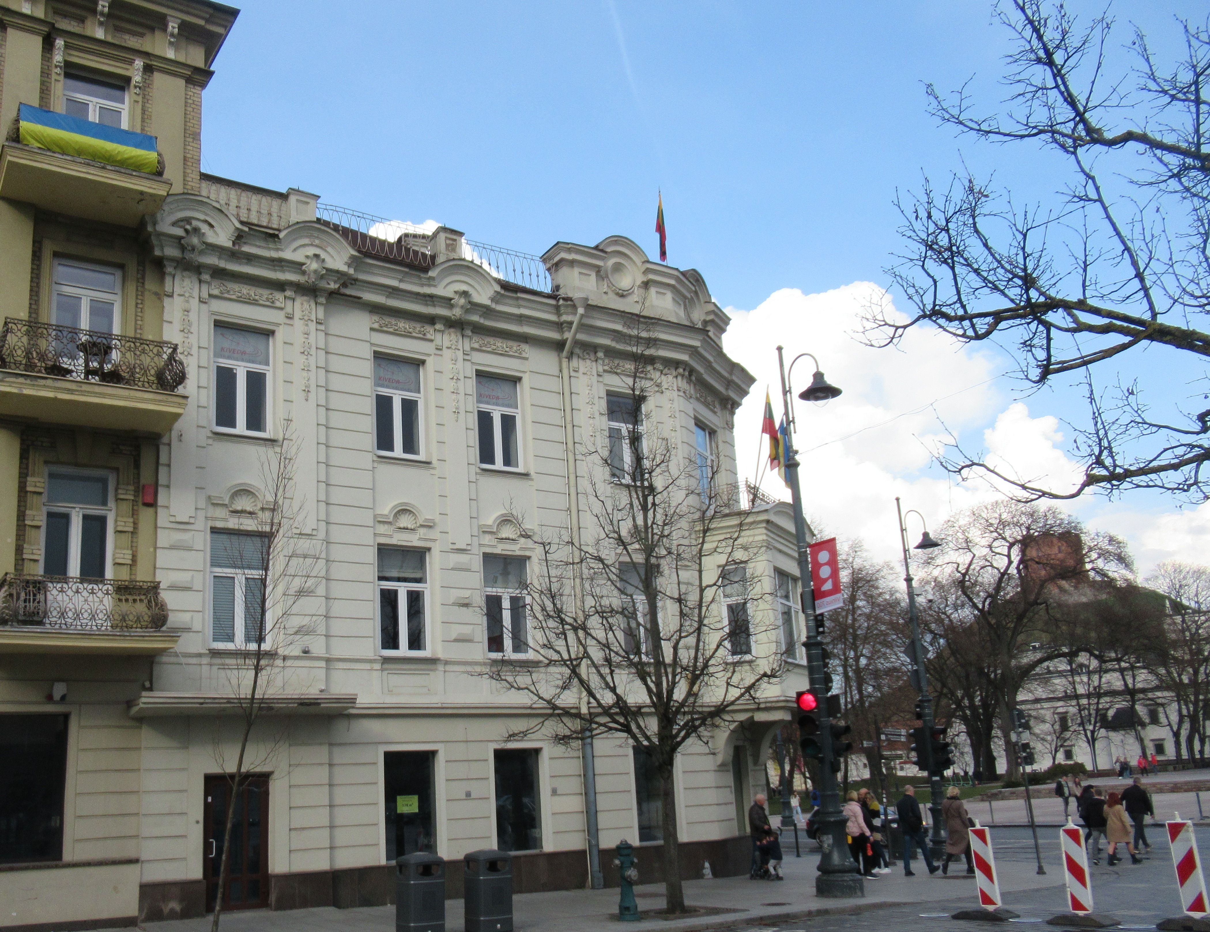 Wilno - dawna kawiarnia „U Rudnickiego” (lokalizacja przybliżona)