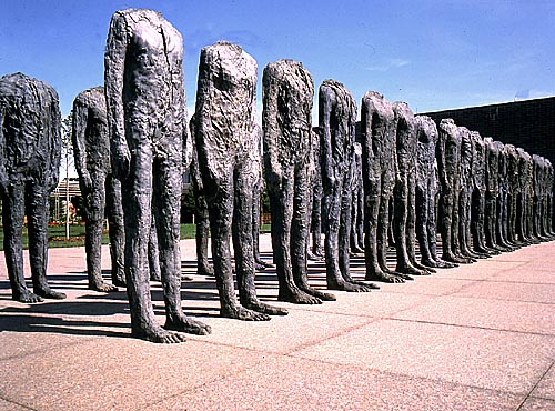 Dallas - „Brązowy Tłum” w Nasher Sculpture Center