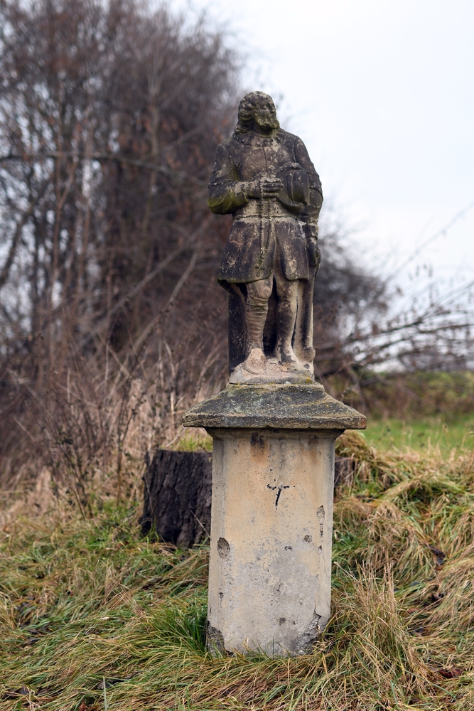 Pietwałd - Figura św. Izydora