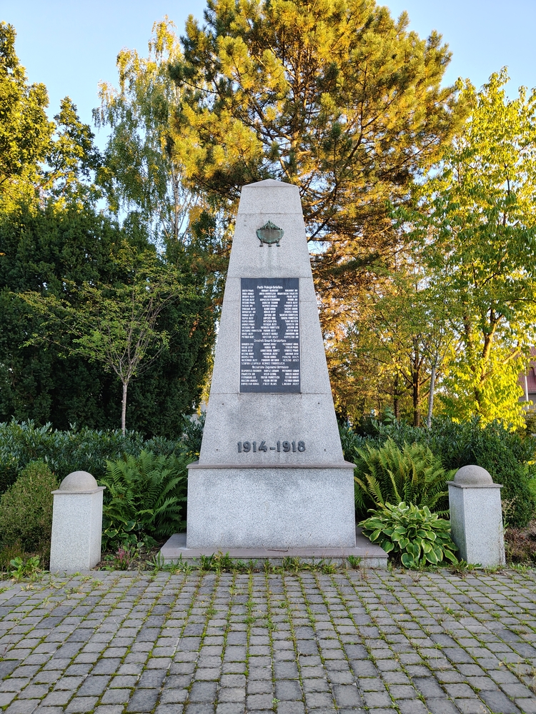 Trzyniec - pomnik upamiętniający ofiary I wojny światowej
