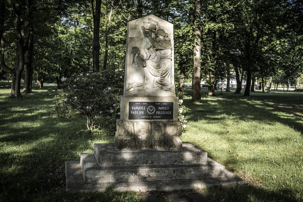 Karwina - pomnik upamiętniający ofiary I wojny światowej