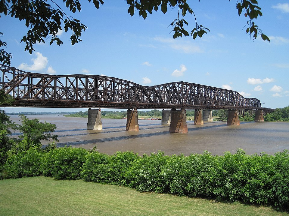 USA - West Memphis, Arkansas/Mmemphis, tennessee - Harahan Bridge
