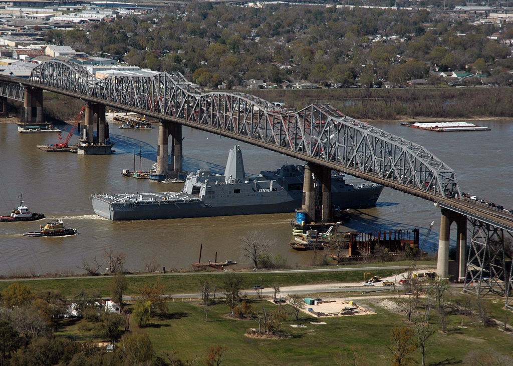 USA - hrabstwo Jefferson - Huey P. Long Bridge