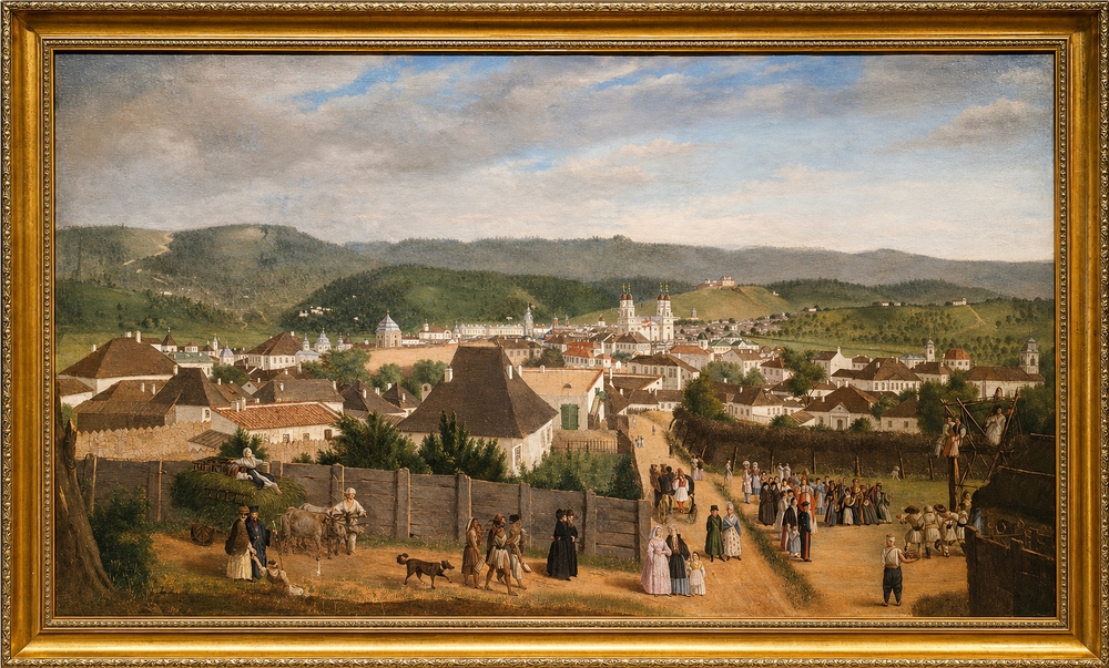 Widok Jassy w 1842 roku