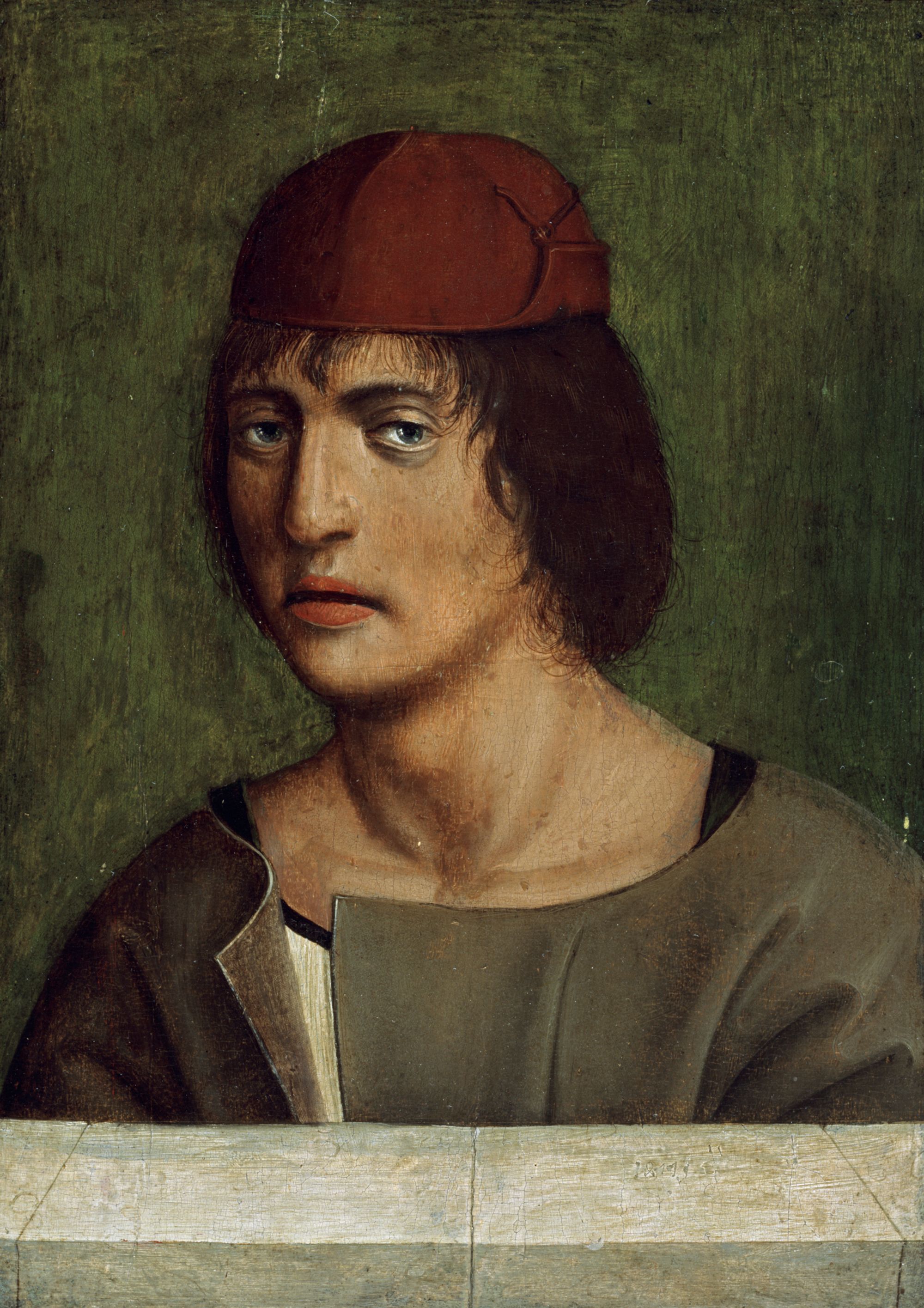 Niemcy - Monachium -  Jan Polak, „Portret młodzieńca", Städtische Galerie im Lenbachhaus und Kunstbau