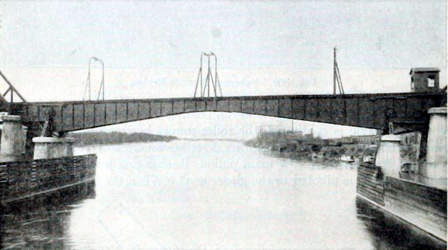 USA - Peoria - Most obrotowy w Peoria