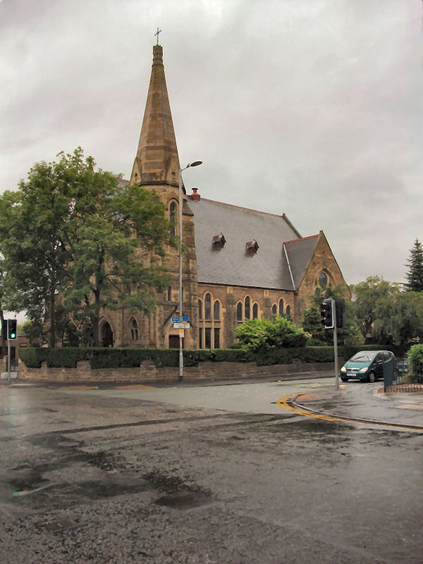Witraże Leisza w Parafii Miłosierdzia Bożego