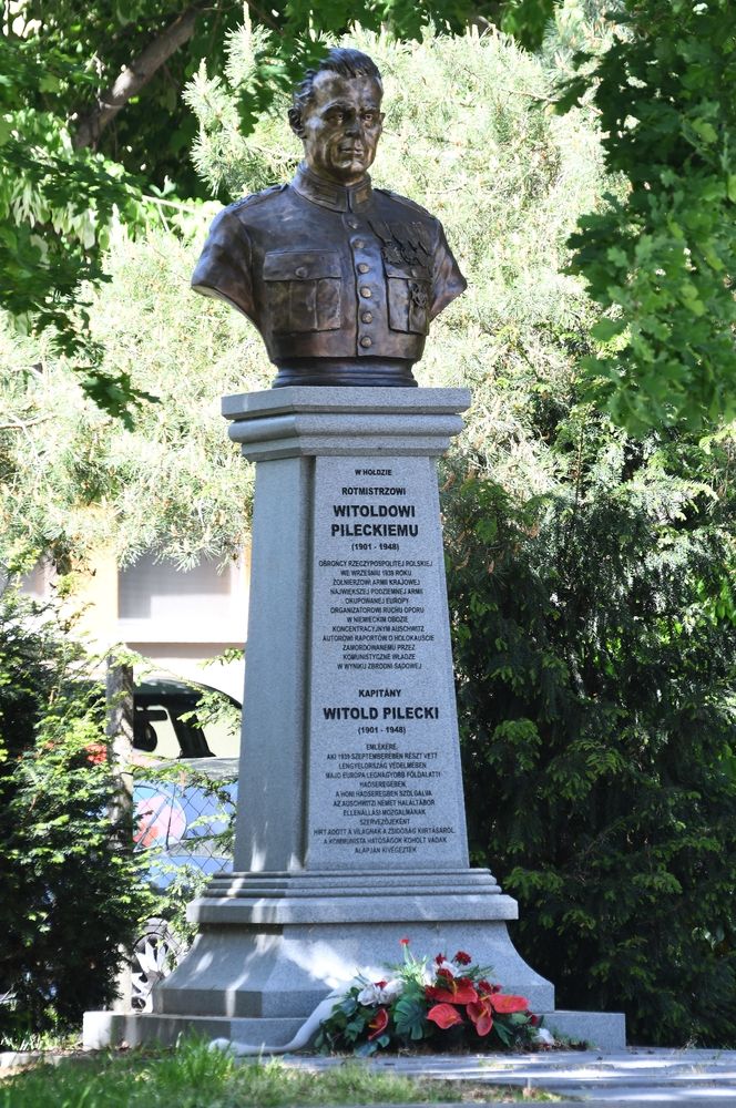 Balatonboglár - pomnik w hołdzie Witoldowi Pileckiemu