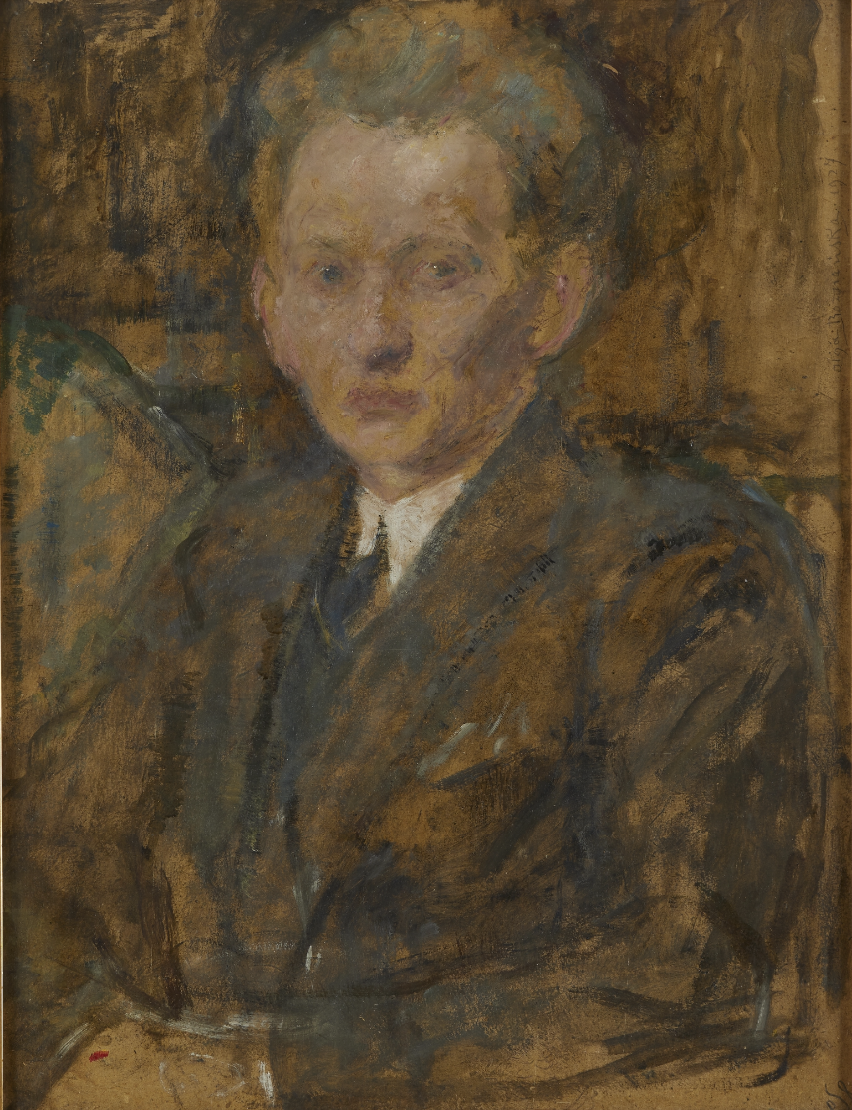 Czechy - Praga - obraz „Portret młodzieńca” w Muzeum Literatury