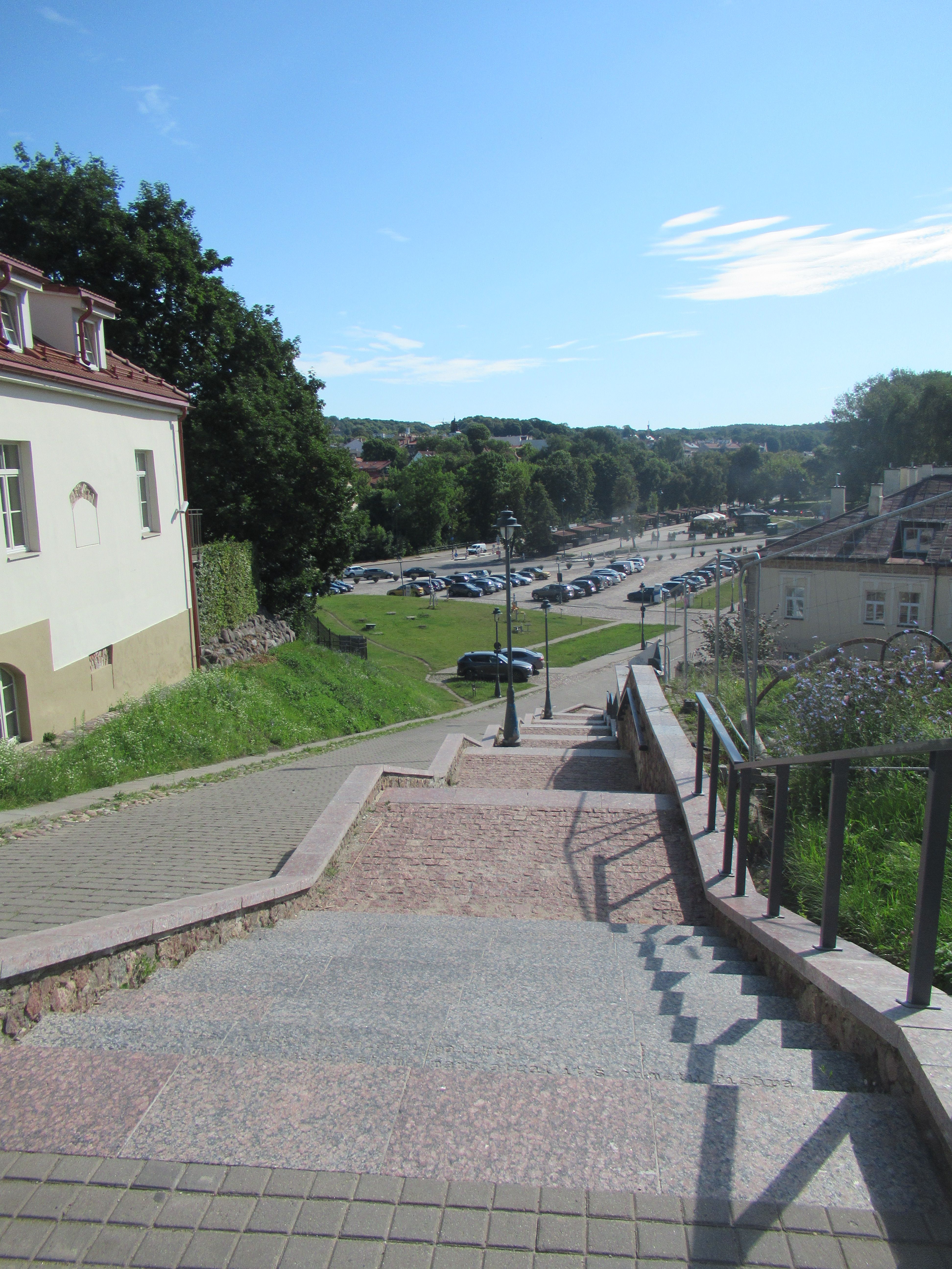 Wilno - Schody Czesława Miłosza