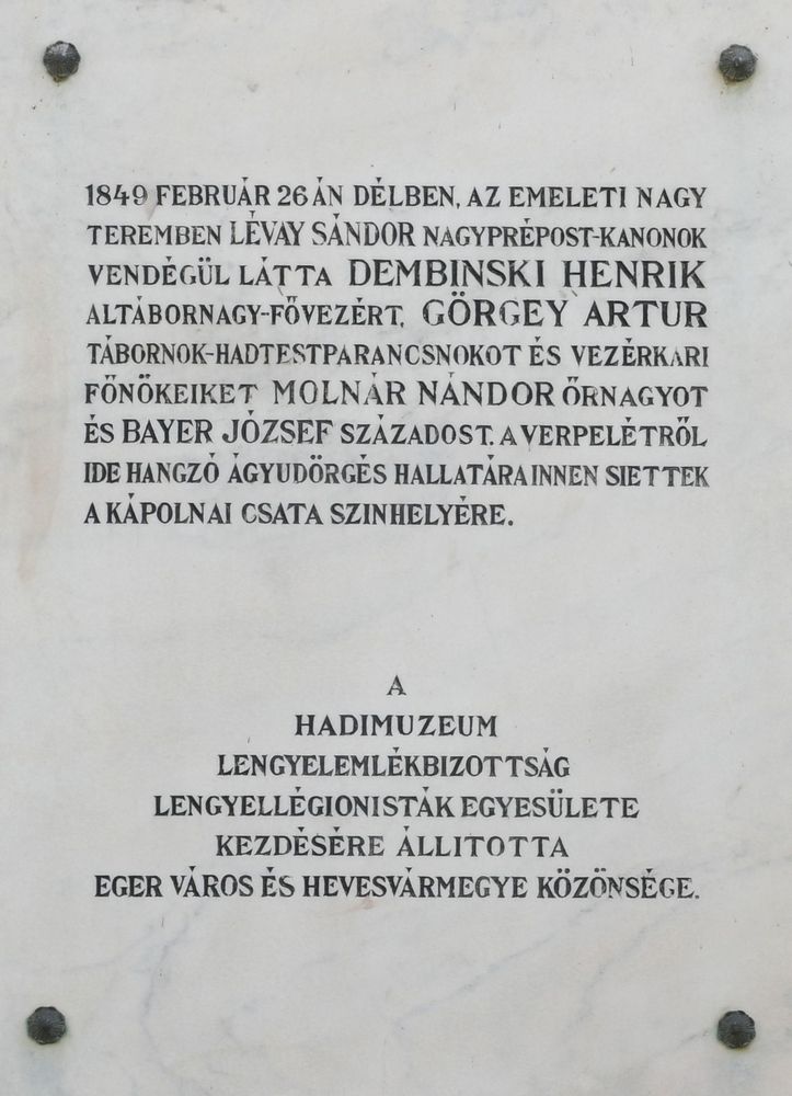 Budapeszt - tablica pamięci Józsefa Antalla