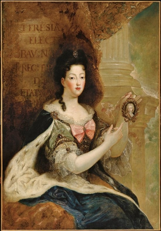 Niemcy - Monachium - portret Teresy Kunegundy Sobieskiej w Pałacu Nymphenburg