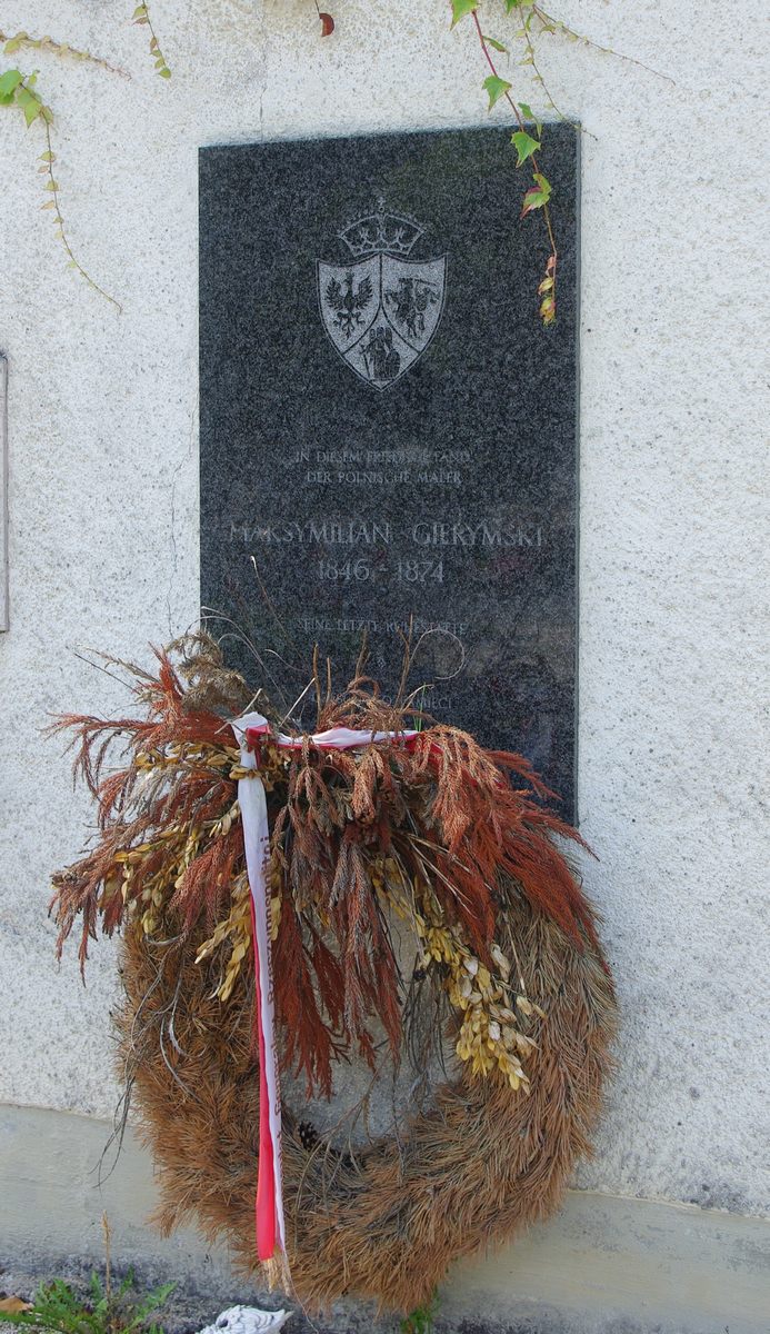 Bad Reichenhall - Nagrobek Maksymiliana Gierymskiego