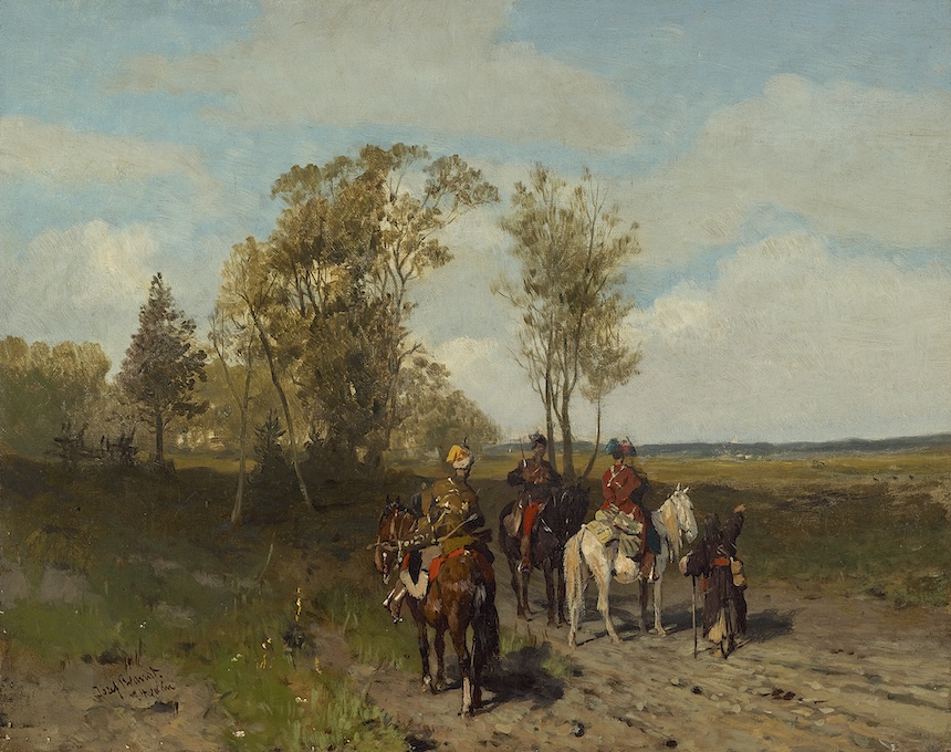 Poczdam - Obraz Wojciecha Kossaka w zbiorach Muzeum Poczdamskiego