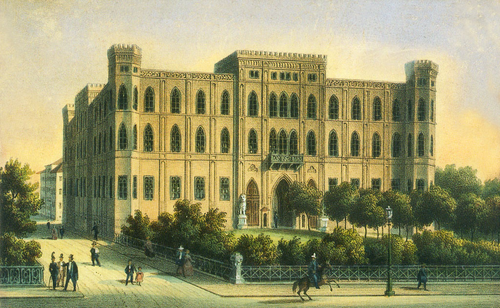 Monachium - pałac Wittelsbachów (nie istnieje)
