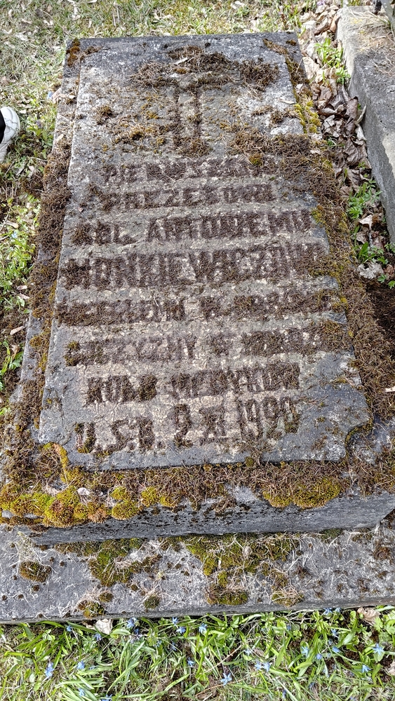 Photo showing Groby żołnierzy poległych w wojnie polsko-bolszewickiej, rozproszone na cmentarzu Stara Rossa