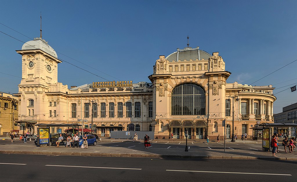 Dworzec Witebski w Petersburgu