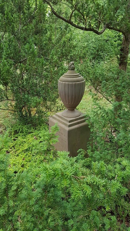 Tombstone of Michał Doliwo-Dobrowolski, Waldfriedhof in Darmstadt, 1920s, Germany