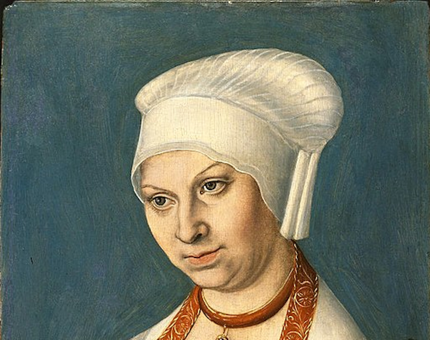 Photo montrant Painting depicting Barbara Jagiellonka