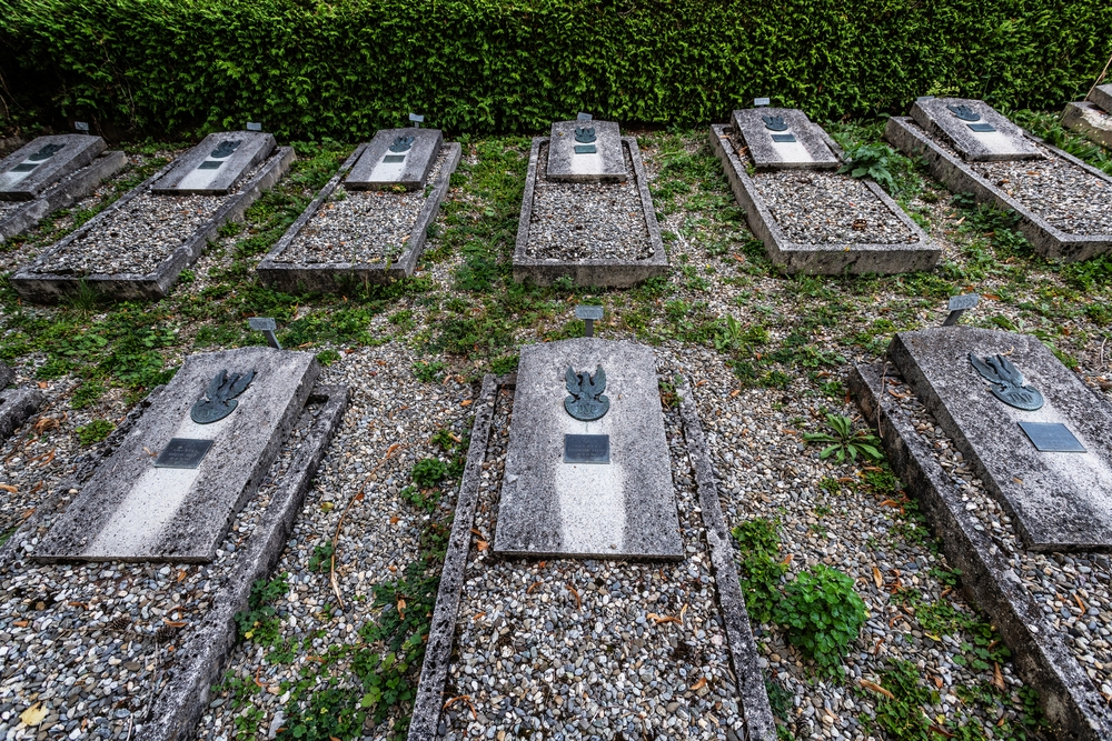 Fotografia przedstawiająca Polish War Cemetery Les Larrets