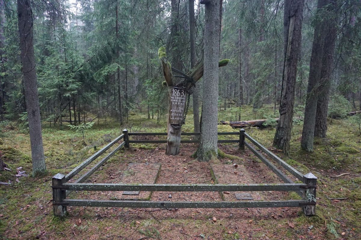 Graves of the January Uprising insurgents