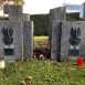 Photo showing Graves of two interned Polish soldiers of the 2nd Infantry Rifle Division