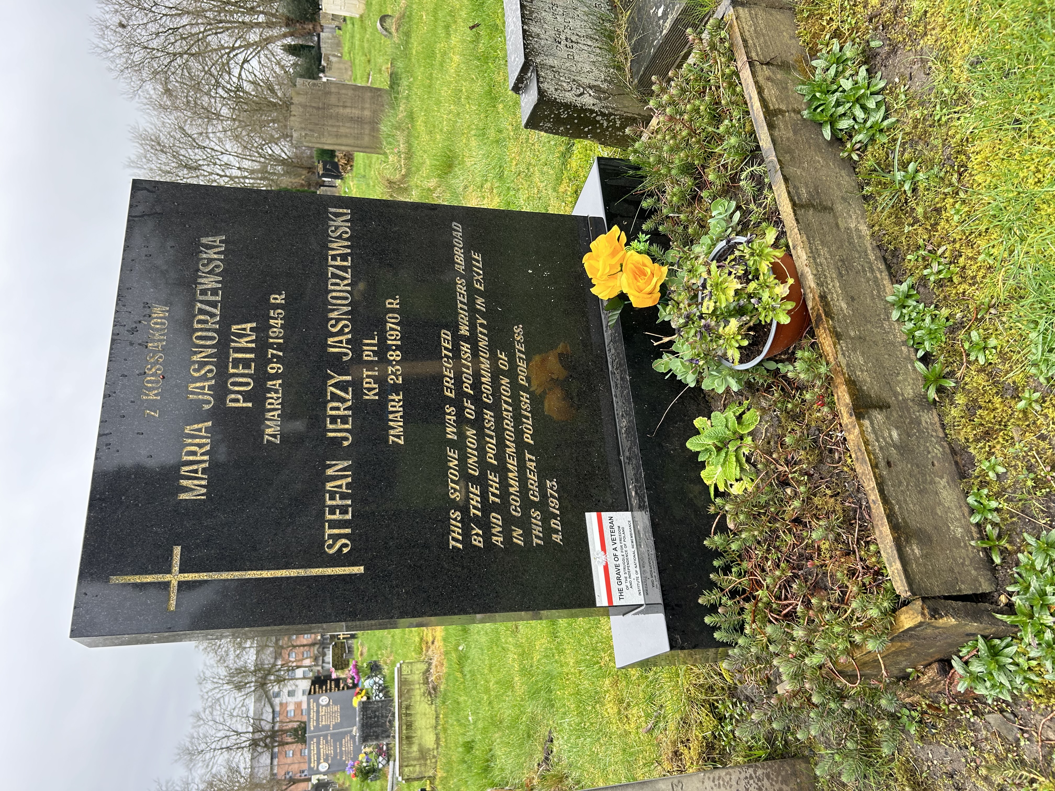 Photo showing Polish Garden of Remembrance in Manchester