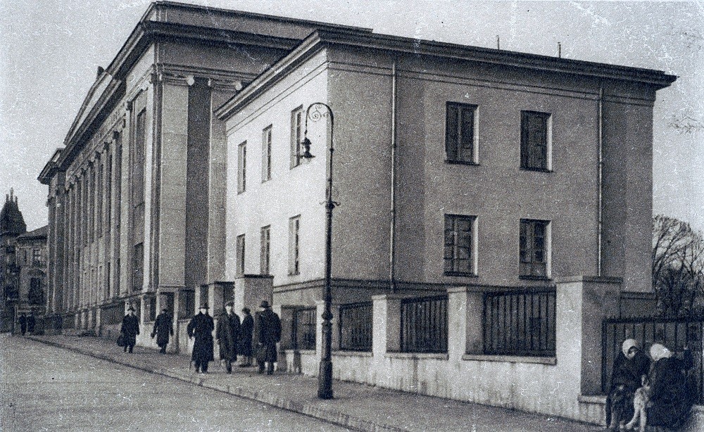 Library building of the Lviv Polytechnic, designed by Tadeusz Obminski, 1929-1934, Lviv, Ukraine