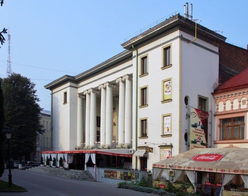 Cinema Ton (now Lumiere), designed by Stanislav Trela, 1927, Stanislaviv (now Ivano-Frankivsk), Ukraine