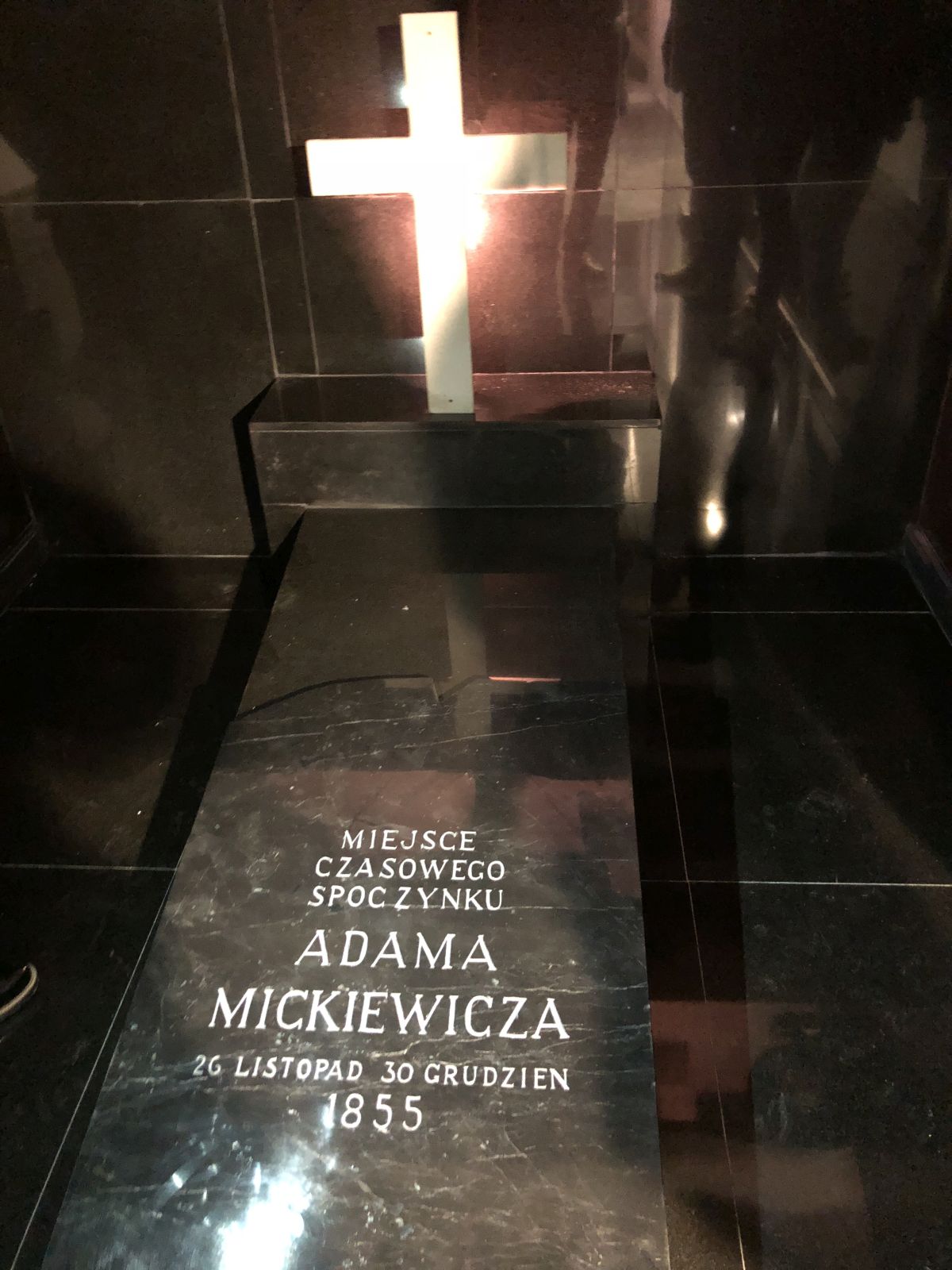 Symbolic tombstone of Adam Mickiewicz in Istanbul