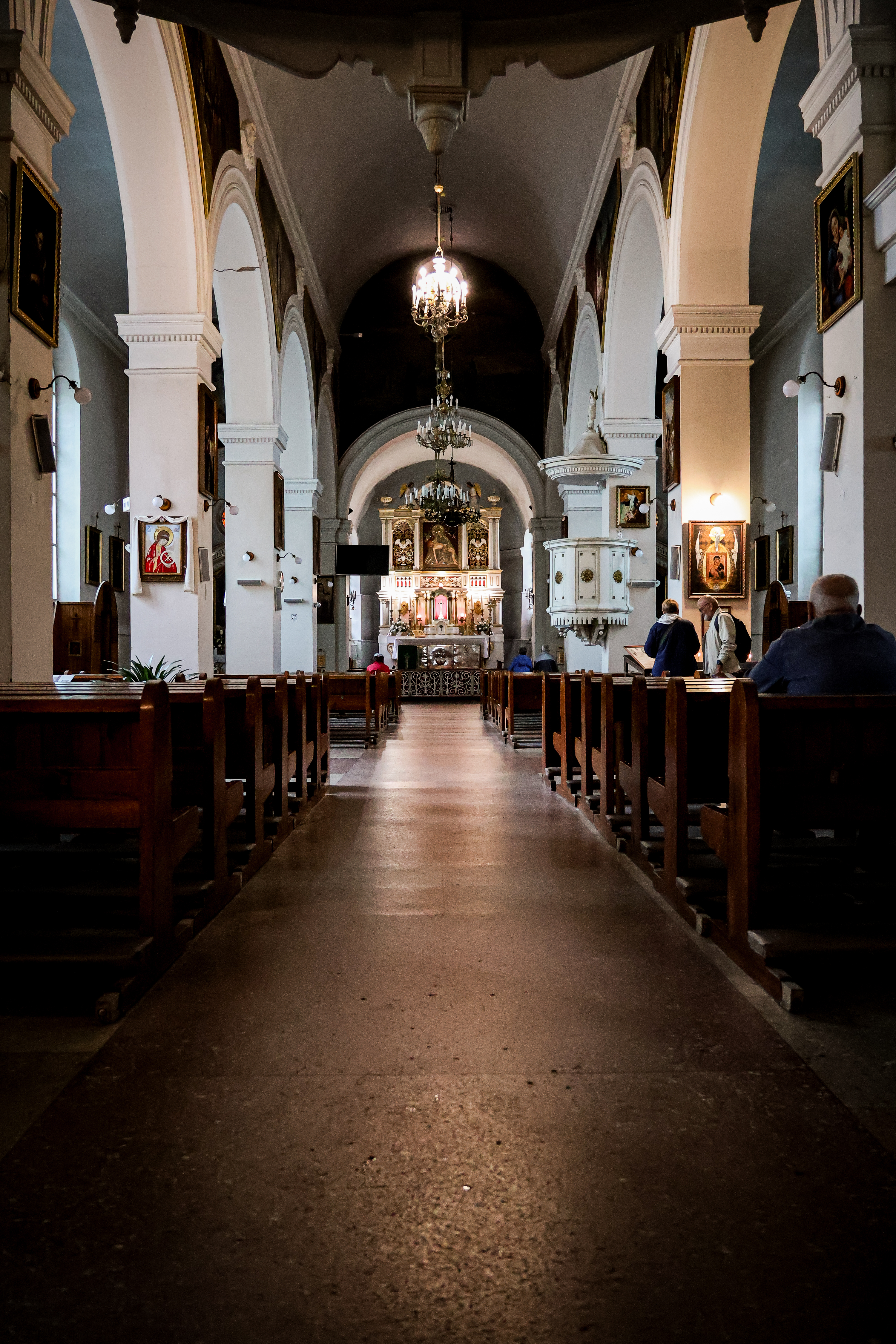Photo montrant Cathedral (post-Jesuit, parish) Church of St. Francis Xavier in Hrodna