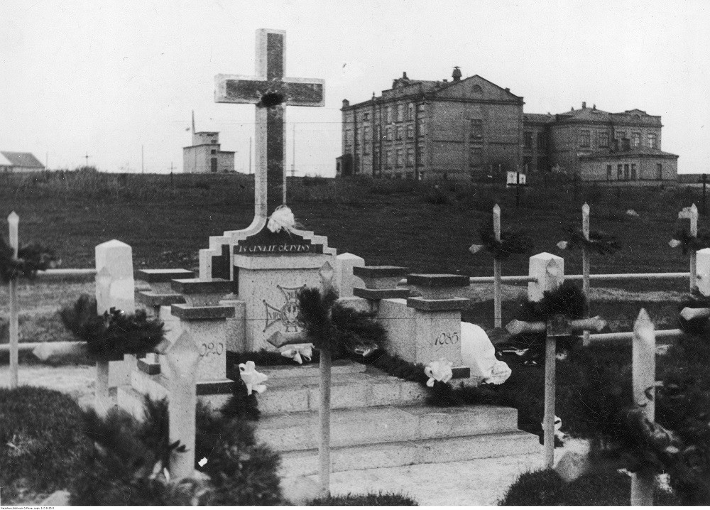 Kwatera żołnierzy polskich na cmentarzu Bajkowa w Kijowie