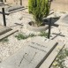 Fotografia przedstawiająca Teodor Miranowicz i jego nagrobek na cmentarzu w Isfahanie