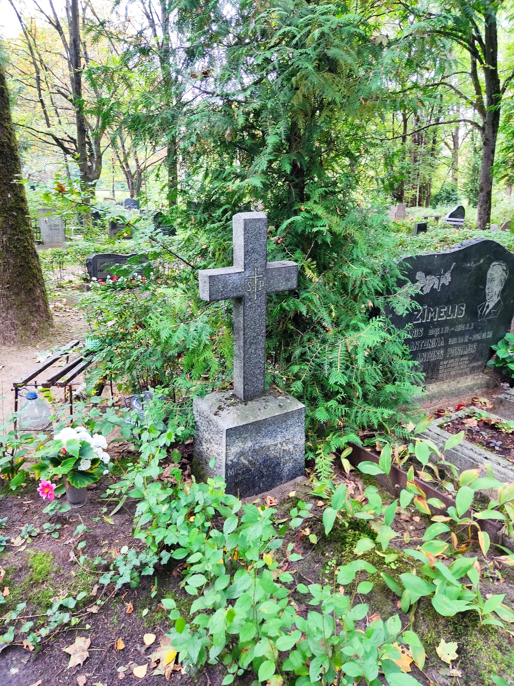 Tombstone of Michał Trukan, sector 87 according to the administrative plan of the cemetery