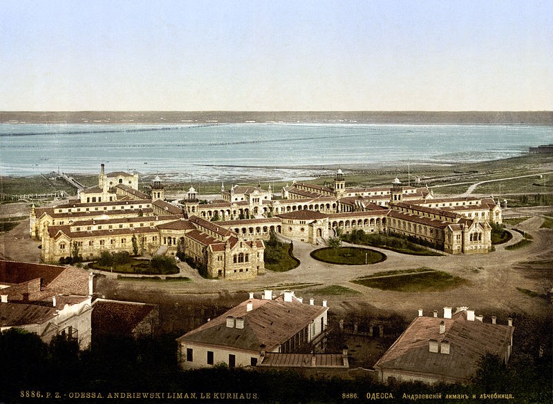 Andrew's Liman, Odessa - sanatorium on the Kujalnic Liman River