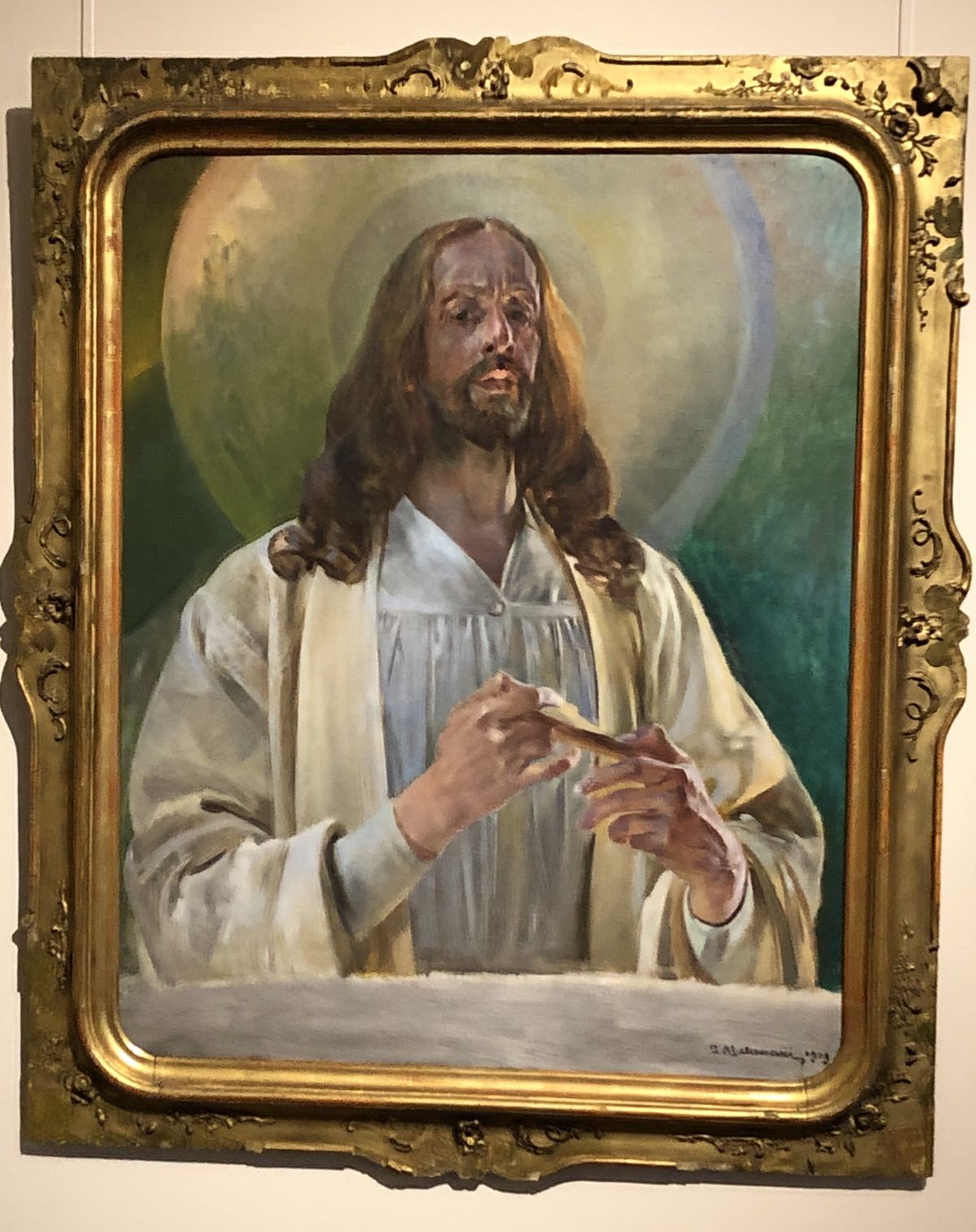 Fotografia przedstawiająca Autoportrety Jacka Malczewskiego w zbiorach lwowskich