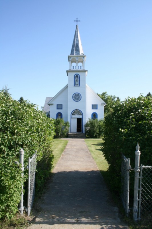 Kościół pw. św. Elżbiety w miejscowości Polonia w Kanadzie, 1902.