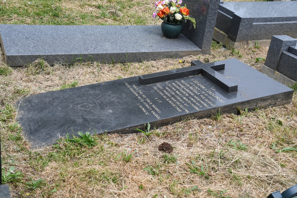 Tombstone of Czesław Czapliński in London