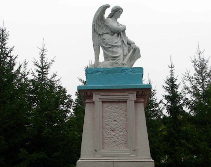 Кладовище в Гранітному (колишній Баранів), Україна