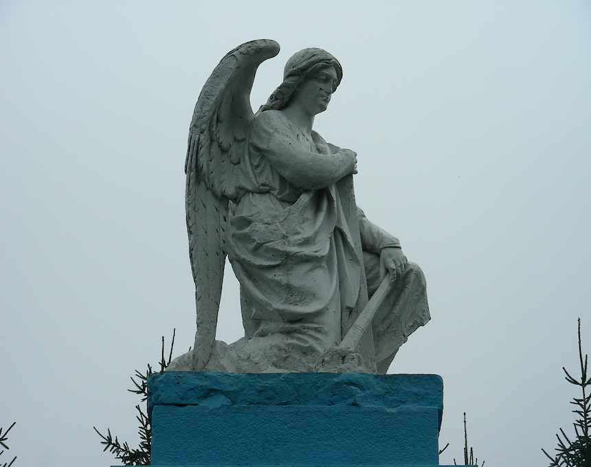 Tombe de la famille Starzynski, cimetière de Baranov (aujourd'hui Hranitne), Ukraine