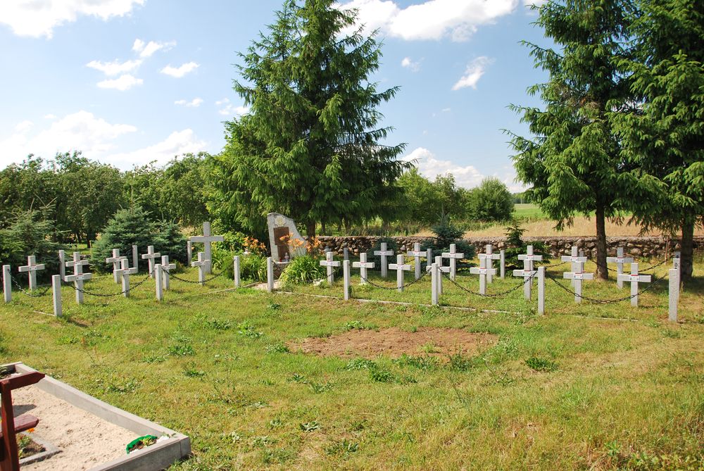 Kwatera żołnierzy 6. Brygady Armii Krajowej na cmentarzu Jasna Górka
