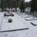 Fotografia przedstawiająca Kwatera na cmentarzu parafialnym żołnierzy Wojska Polskiego poległych w wojnie polsko-bolszewickiej