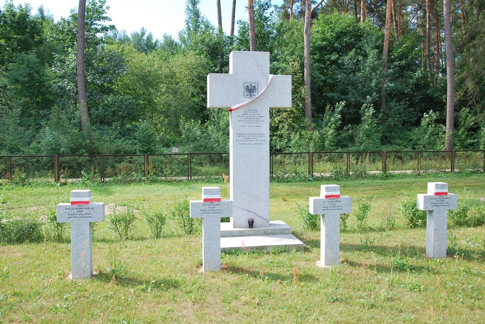 Grave site of Home Army soldiers exhumed from Dziewieniszki