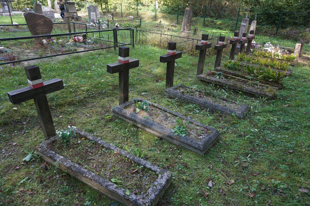 Graves of Home Army soldiers killed by the NKVD in Bołądziszki