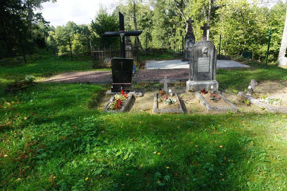 Graves of Home Army soldiers killed by the NKVD in Bołądziszki